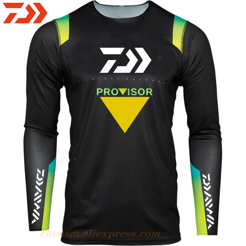 

2021 Spring Men Fishing Clothes Long-sleeve Breathable Anti-uv Sun Protection Fishing T-Shirt Summer Quick Dry Fishing Jersey