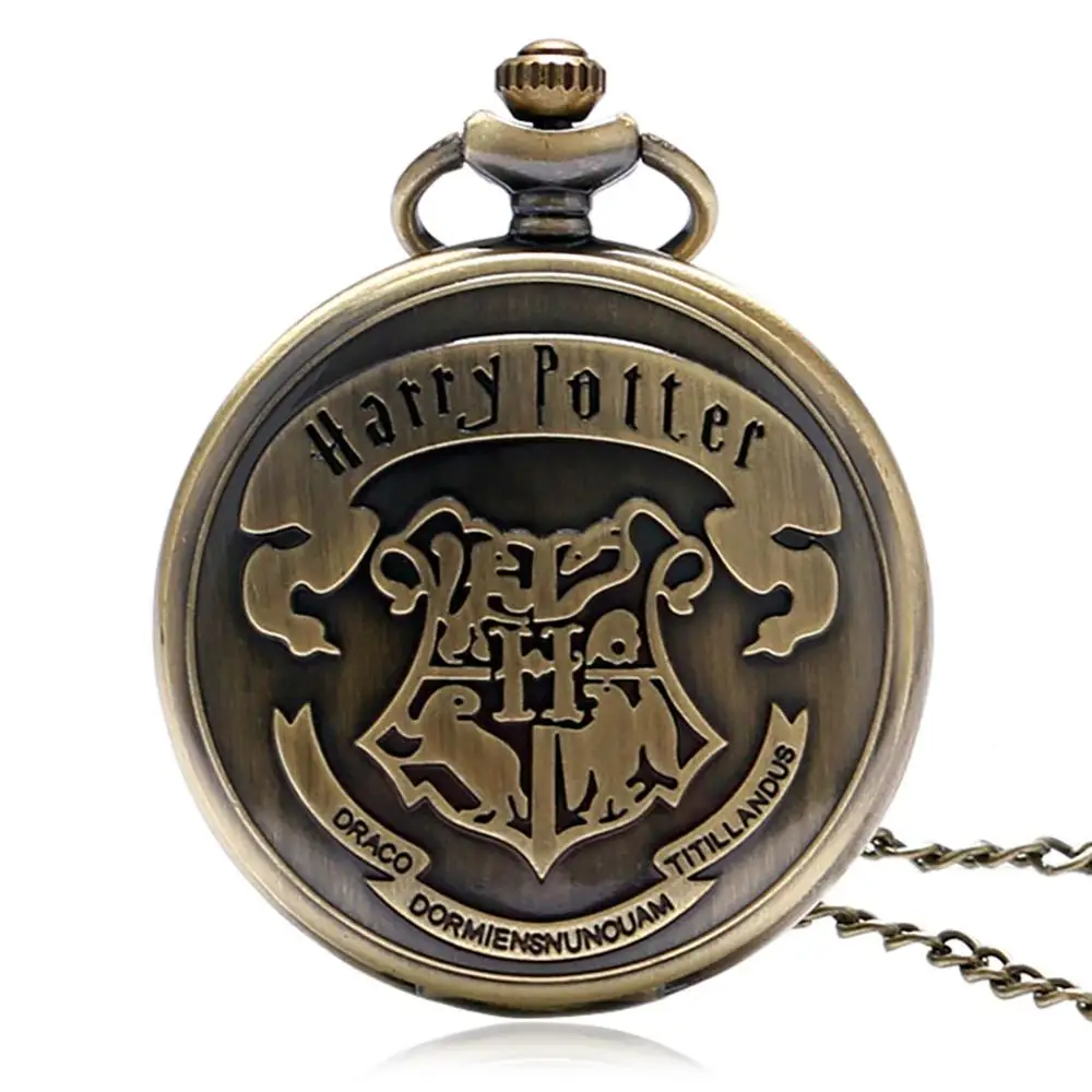 

Clock Quartz Pocket Watch Men Classical Moive Theme Extensions 3D Animal Logo Pendant Watches Gifts for Children