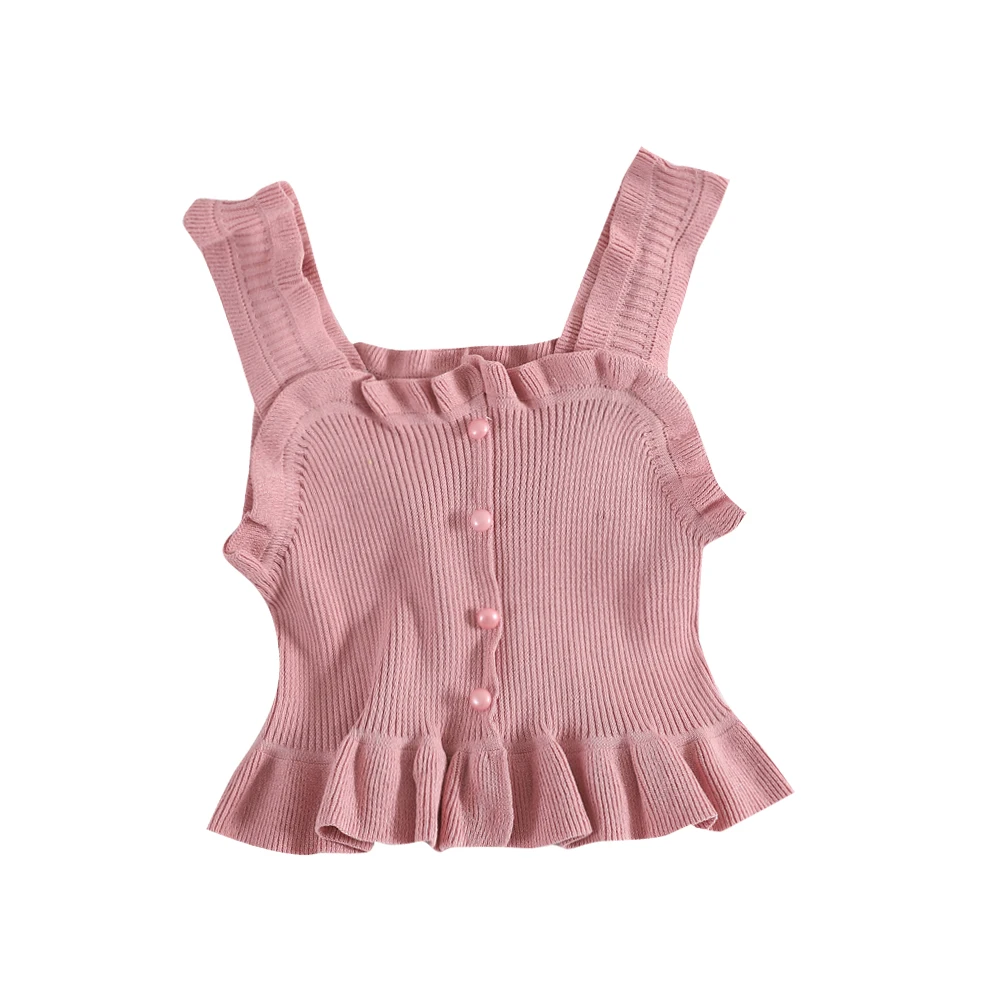 Милый женский маленький жилет с грибком на бретельках новый Короткий