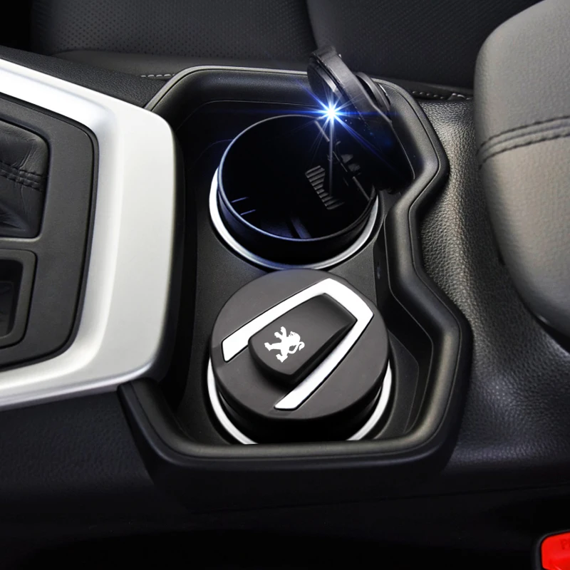 Автомобильная пепельница светодиодный светильник кой автомобильная чашка для