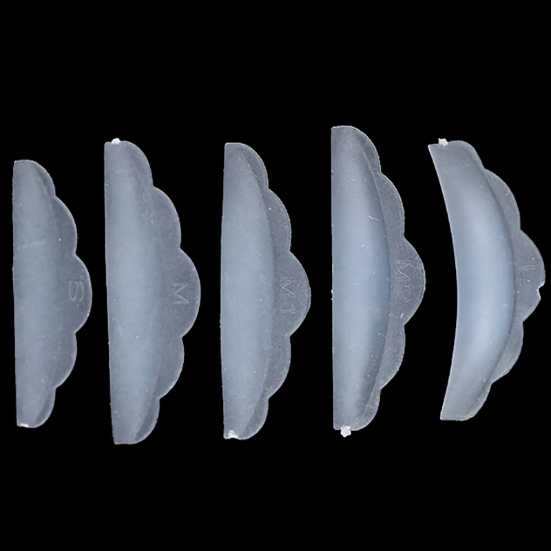 5Pair/lot Recycling Lashes Rods Shield lifting 3D Eyelash Curler Makeup Accessories Silicone Perm Pad Applicator Tools | Красота и