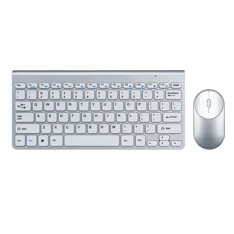 Беспроводная мини-клавиатура 2 4 ГГц комбинированная портативная эргономичная