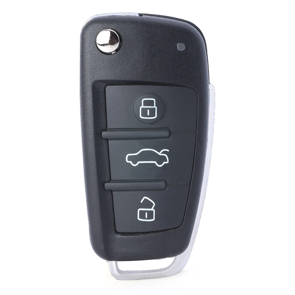 Keyecu 8V0 837 220D 434 МГц Keyless дистанционный ключ-брелок от машины для Audi A3 S3 2012 2013 2014 2015