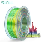 Шелковая Радужная Нить SUNLU, 1,75 мм, 1 кг, материалы для 3D-принтера