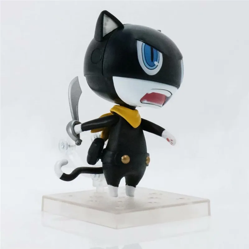 10 см P5 Persona 5 Morgana ПВХ фигурка модель игрушки Аниме черная кошка фигурки Куклы