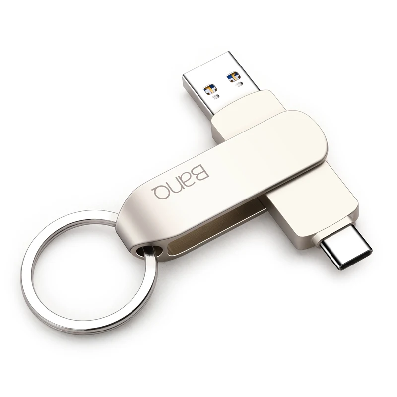 BanQ C90 USB флеш-накопитель 32 Гб OTG металлический USB 3,0 флеш-накопитель ключ 64 Гб Тип C3.1 высокоскоростной мини-флеш-накопитель карта памяти