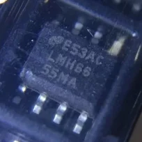 

LMH6655MA on SOIC DIP adapter+DIP8 Socket