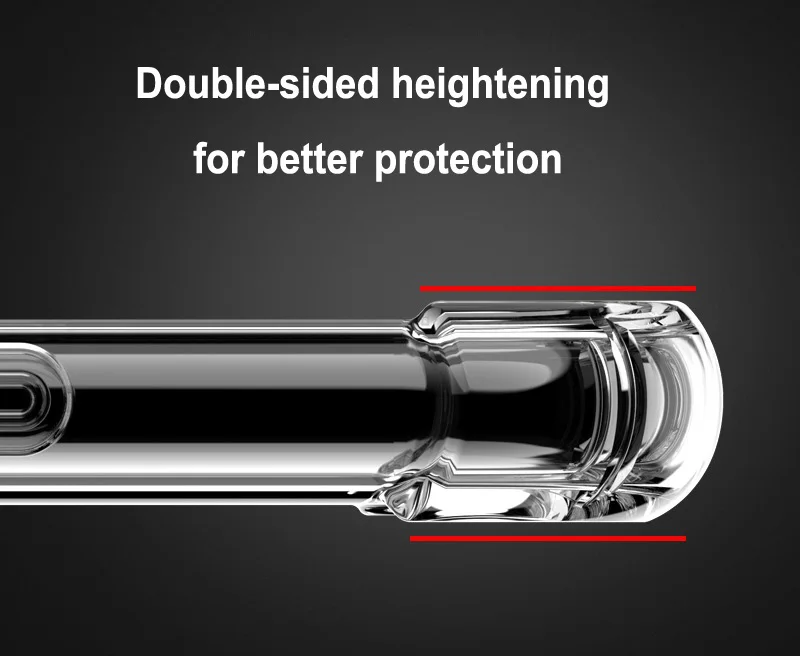 

Simple Clear Phone Case For IPhone X XS XR Max 8 7 Plus 6 6S SE 2020 Shockproof Airbag Soft TPU Reinforced Corners Back Cover