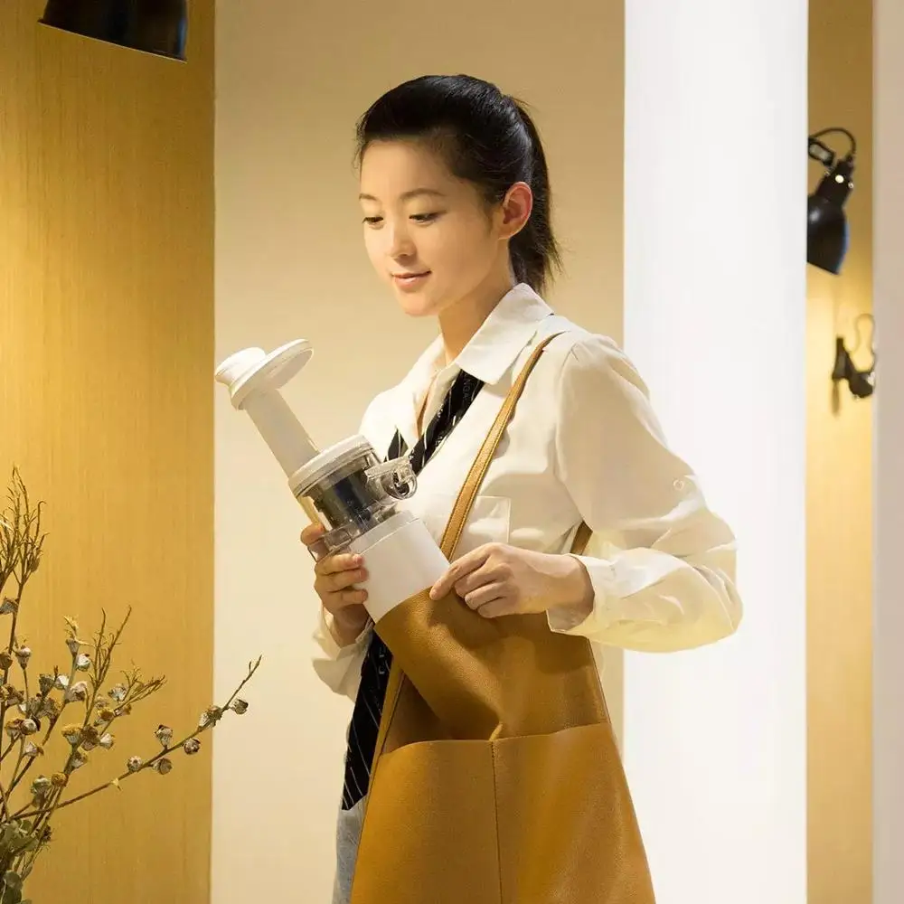 Электрическая соковыжималка Bud блендер переносная с медленным шнеком без воды