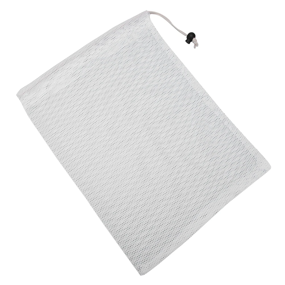 3 размера многоразовые натуральные хлопковые сетчатые сумки из натурального