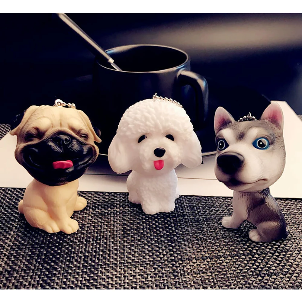 Cute Husky Pug Puppy подвеска брелок сумка кошелек Подвески Подвеска Брелок для