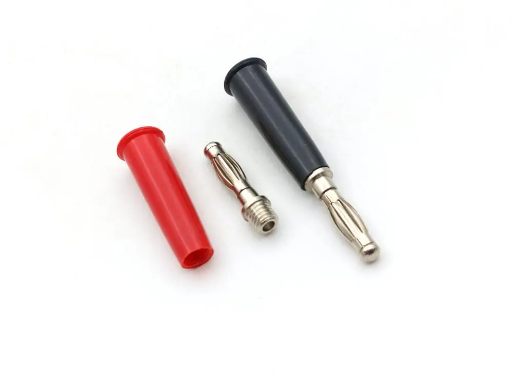 100 шт 4 мм разъем банана связывающий пост для мультиметр зонды паяльный кабель |