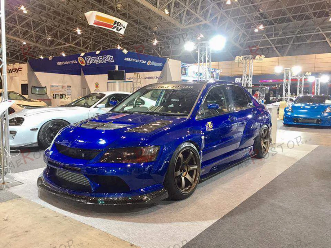 Неокрашенный ФАП стекловолокно VARIS HURTLING стиль широкий заднее крыло+ 30 мм для 01-07 EVO 7 8 9 CT9A