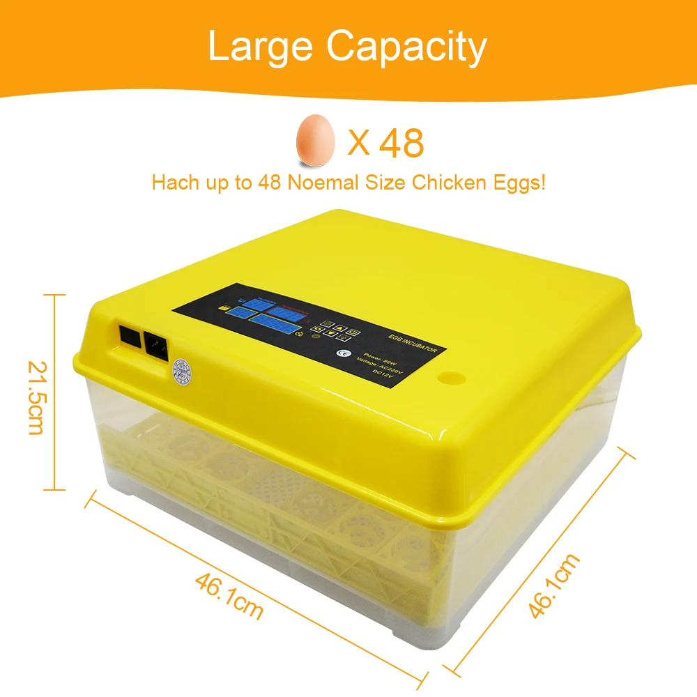Горячая распродажа! 96 инкубаторов для яиц домашний инкубатор|Клетки и