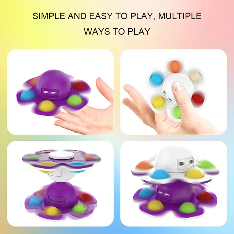 WEMMICKS детская игрушка для смены лица вращающаяся пузырьковая отжима пальцев Beyblade