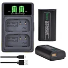 Tectra 3050 мА  ч DMW-BLJ31 сменный аккумулятор и двойное зарядное устройство, для Panasonic Lumix DC-S1, DC-S1R, зеркальные камеры