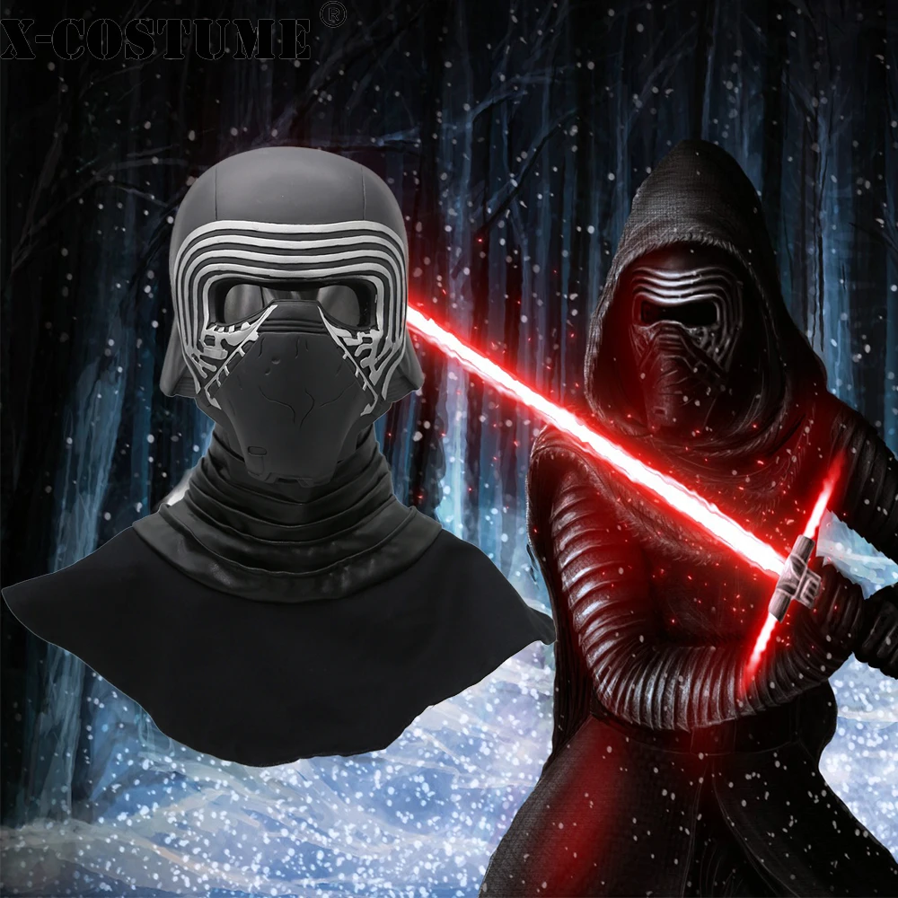 _ Пробуждение силы Kylo Ren шарф для костюма аксессуары косплея шерстяной воротник