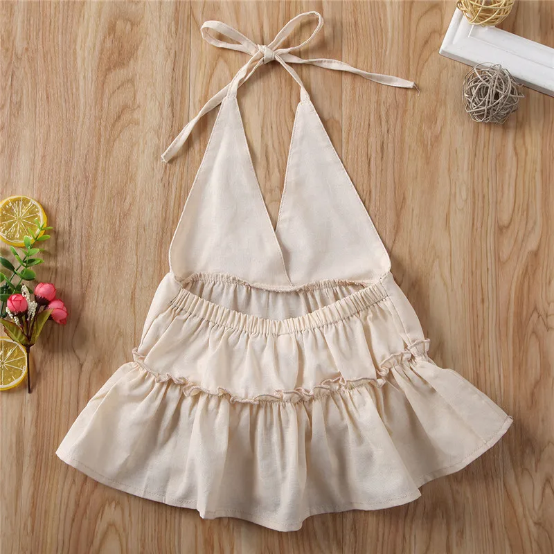 Летний цельный комбинезон для новорожденных платье 2020 Одежда младенцев комплект