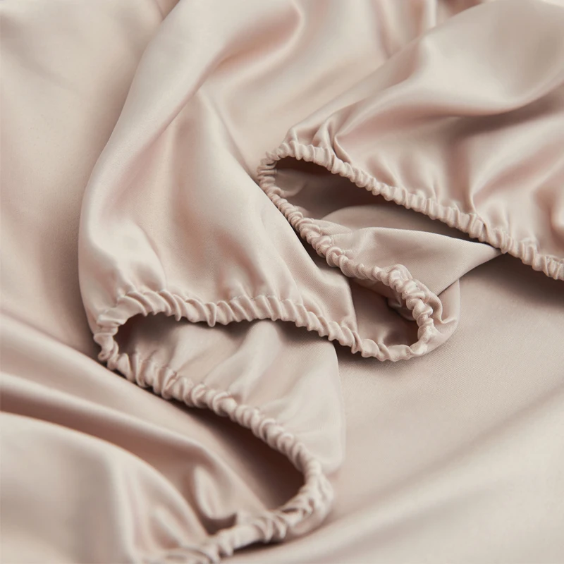 European Style Round Bed Fitted Sheet Pillowcase Solid Color Bedspread Washable Cover Elastic Band Bedsheet Custom size #sw | Дом и сад