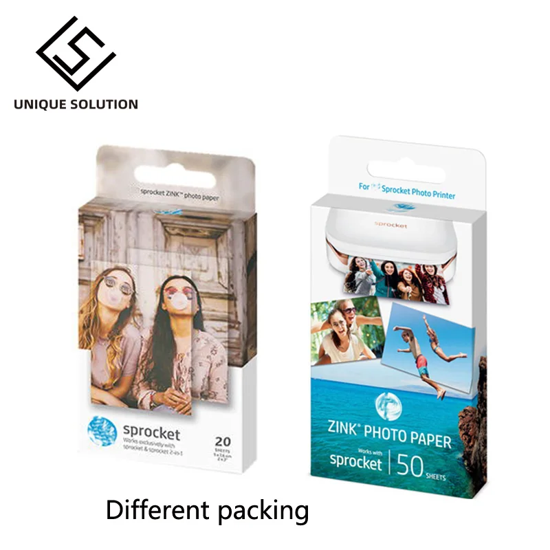 Звездочка оригинальная фотобумага Карманный фотопринтер zink паста лента клей для