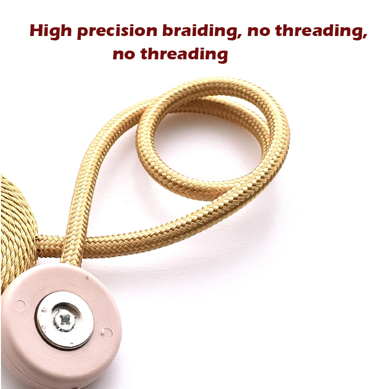 

2PCS Magnetic Curtain Tieback Curtain Buckle Strap Rope Home Decorative Accessory Magnet Curtains Holder Cilp Buckles