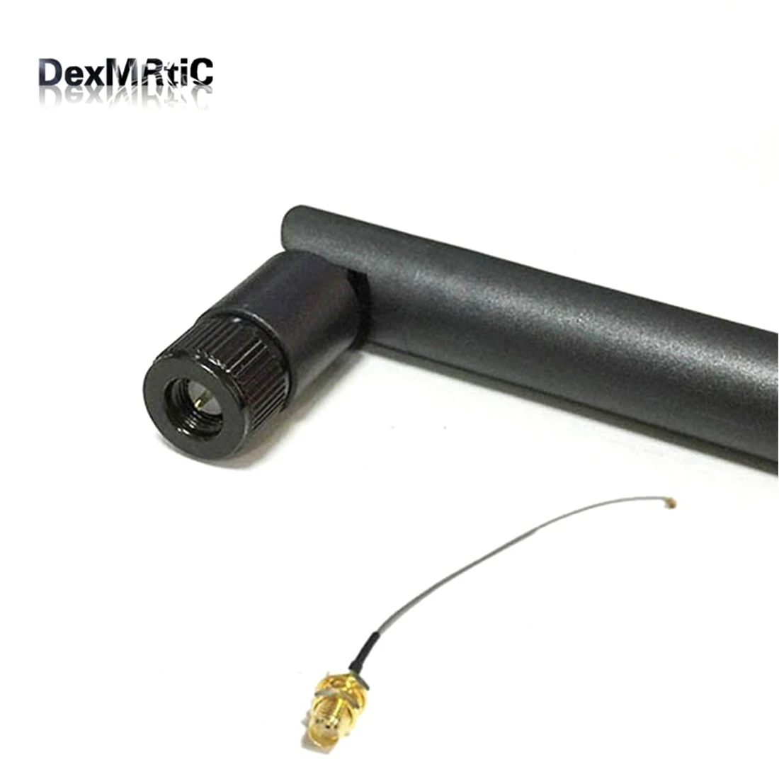 Антенна 3G SMA Rubber 5dBi 850/900/1800/1900/2100 MHZ Male Connector + IPX / u.fl к Female Pigtail Cable 15cm|3g antenna sma|3g