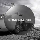 Поляризационные темные линзы CAPONI, Линзы для очков по рецепту, Линзы для очков с индексом преломления 1,561,61, линзы для солнцезащитных очков с четким зрением