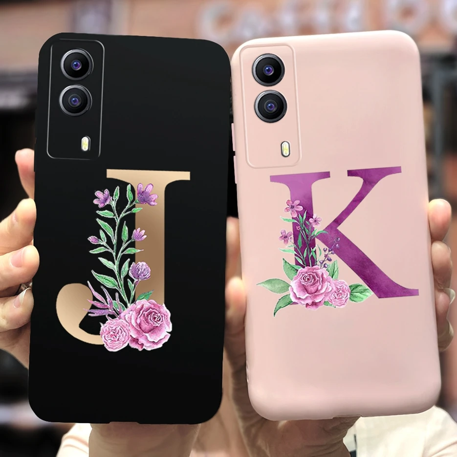Мягкий силиконовый чехол для телефона Vivo Y53s V2111A 26 букв 6 58 дюйма|Бамперы| |