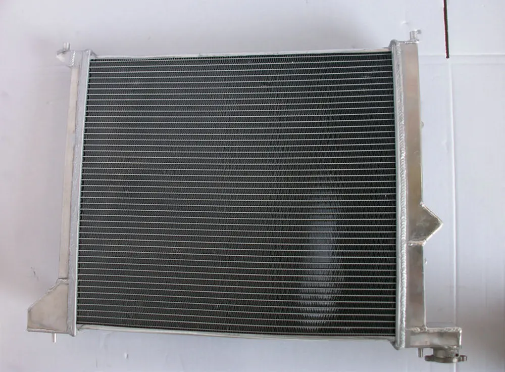 Горячая Распродажа радиатор из алюминиевого сплава + вентилятор для TOYOTA MARK II JZX90 MT