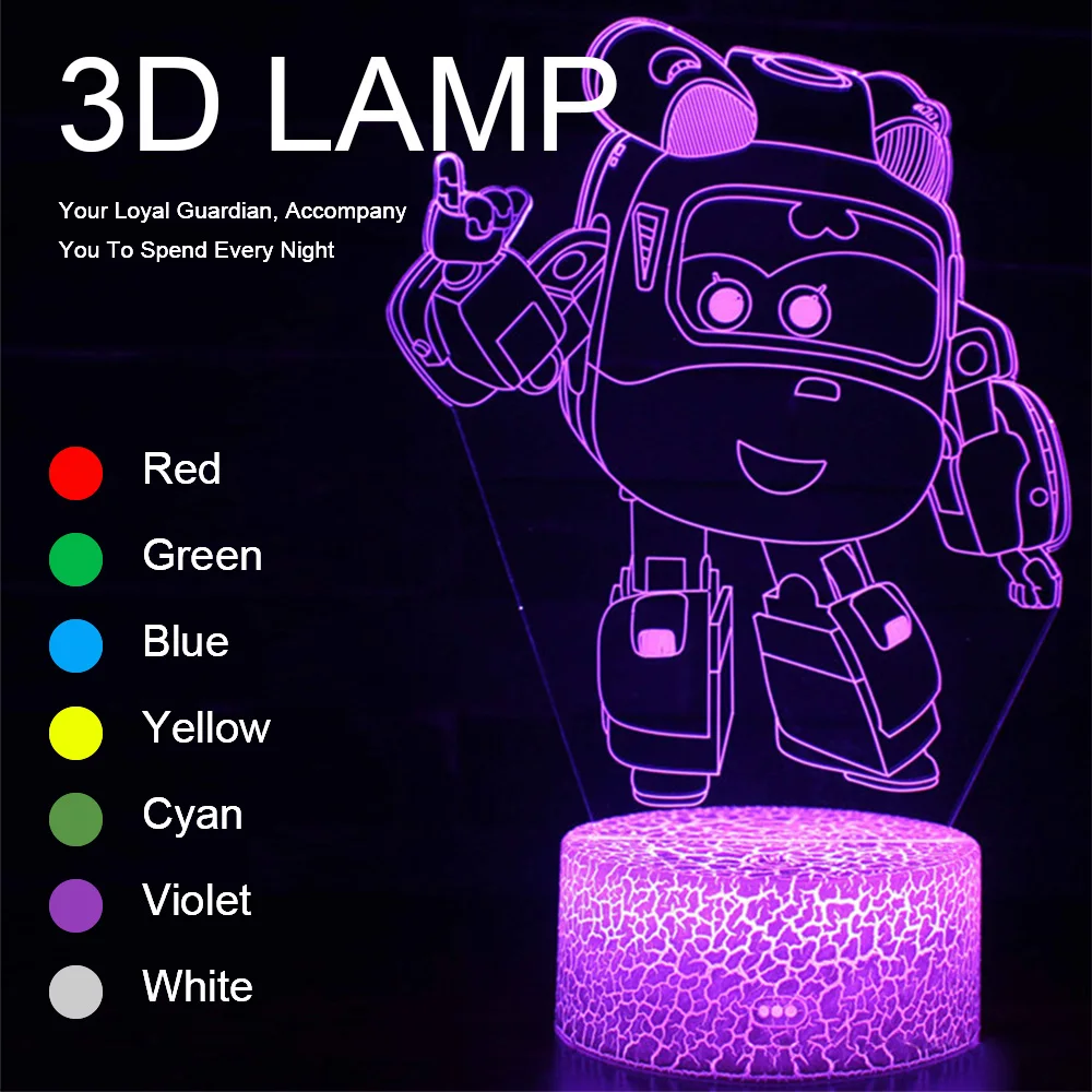 

Novelty Lamps for Children 3D Night Light Lighting Bedroom Lights Decoration Led Lamp Small Mood Fancy Children's Cute Products