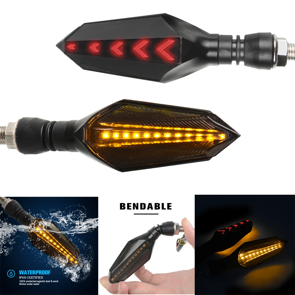 Для Yamaha YZF R1 R6 YZFR6 R125 YZFR15 R25 R3 универсальные указатели поворота для мотоцикла