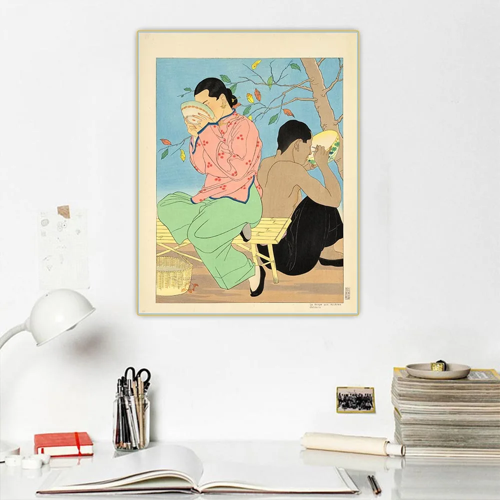 Картина маслом Paul Gauguin Материнство (женщина по морской волне) 1899 дюйма