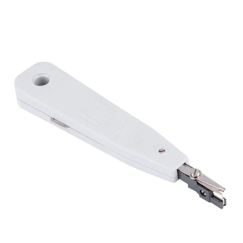 New RJ11 RJ45 Cat5 Network Punch Down Cut Off PunchDown Impact Tool QT |