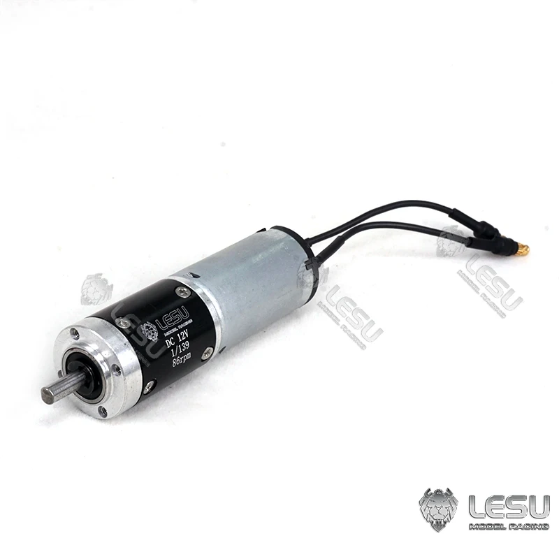 Детали щеточного двигателя LESU для 1/14 RC Metal Carter 374 Komatsu AC360 гидравлический