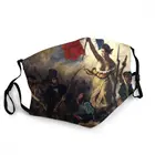 Маска для лица Delacroix France Revolution унисекс, для лидера свободы, для лидера людей, пылезащитная крышка, респиратор, маска для рта