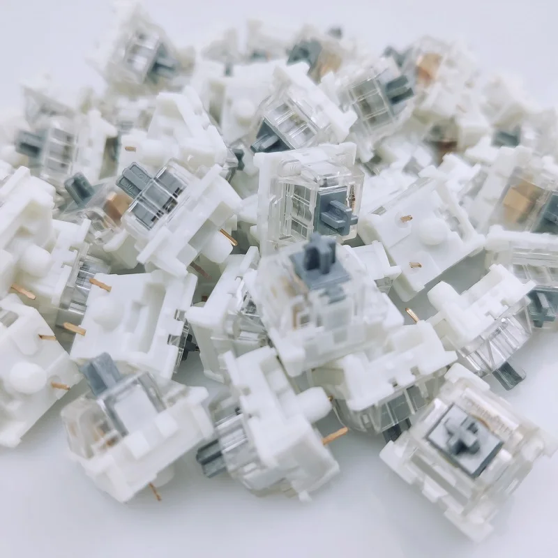 Переключатели Outemu SMD черные красные коричневые синие прозрачные зеленые желтые