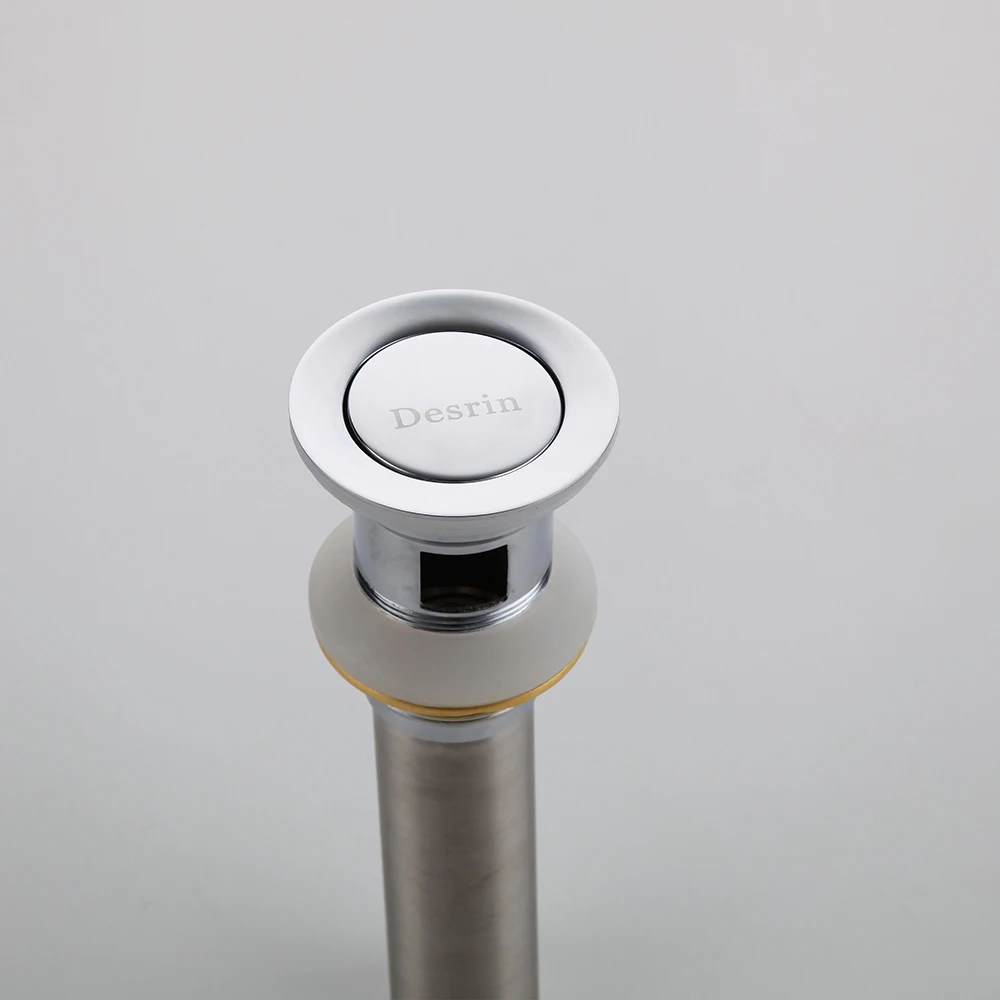 Desrin Новое поступление круглый туалет кран контейнер в сборе Флип Тип латунь