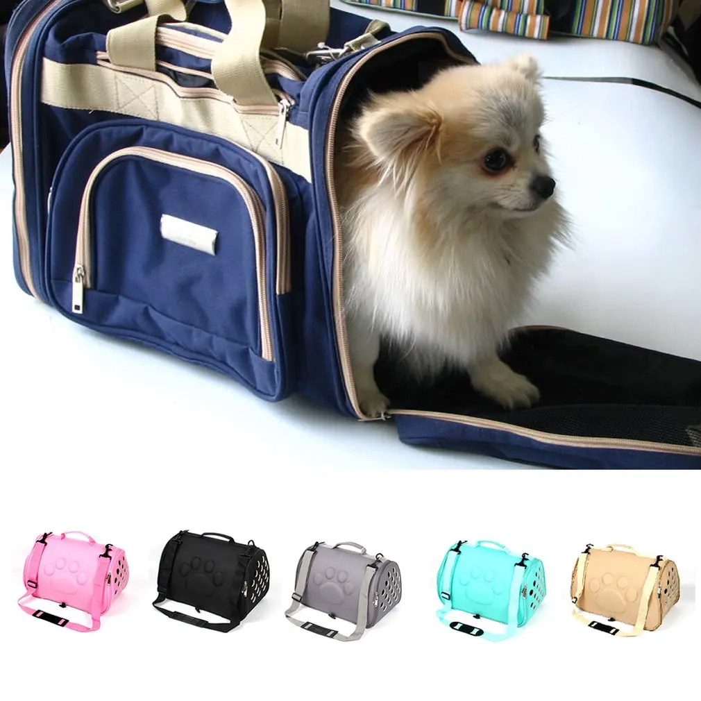 Переносные складные дышащие сумки для собак и кошек складная дышащая посылка |