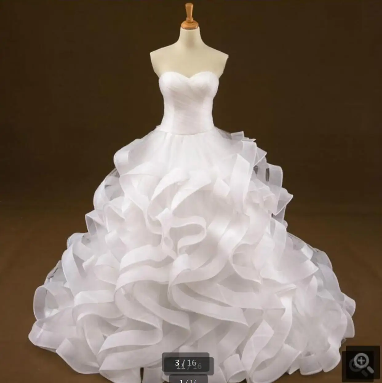 

2021 Vestido De Noiva бальное свадебное платье с оборками без бретелек и вырезом сердечком, зимняя обувь со складками, свадебные платья размера плюс ...