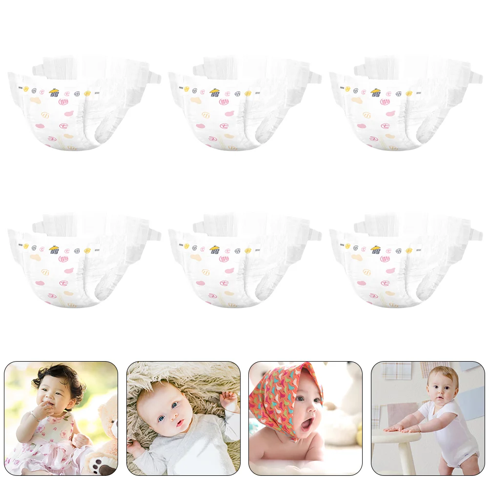 

1 Pack Pcs 9-14KG Baby Diapers Breathable Disposable Baby Diapers (White)