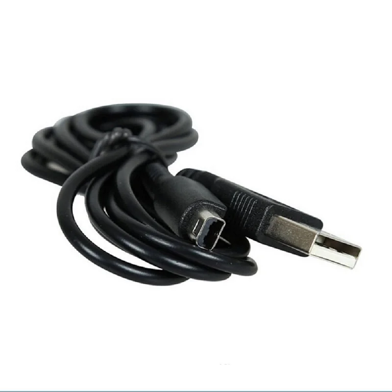 

100pcs lots USB Date Charger Charging Power Cable Cord Data Sync Charging Cable For Nintendo 3DS 3DS XL LL