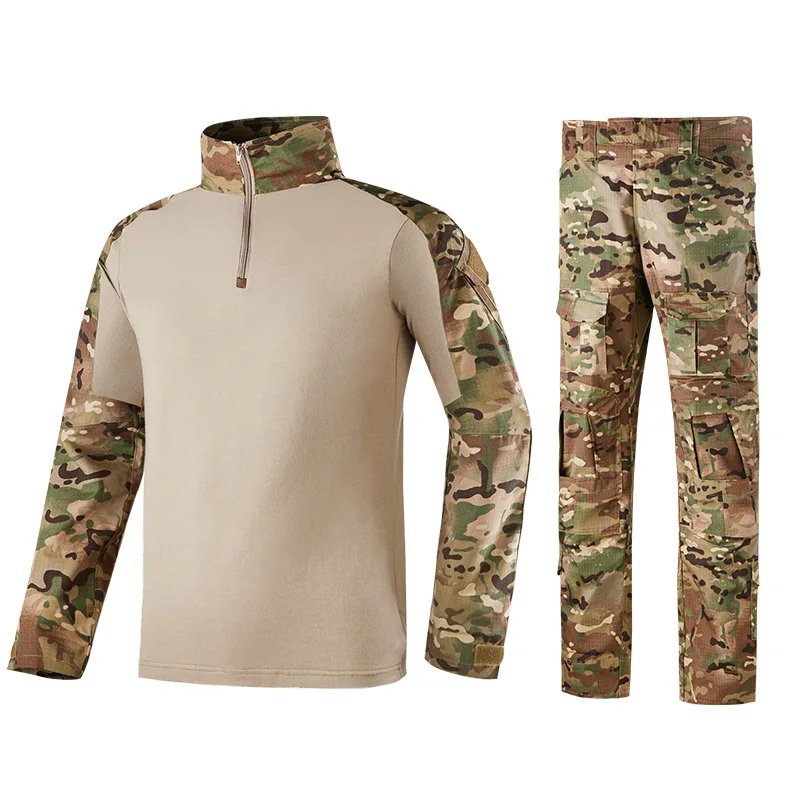 Военная Тактическая форма быстросохнущая дышащая камуфляжная одежда