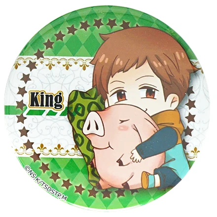 Seven Deadly Sins значок аниме Meliodas Ban King Nanatsu no Taizai Декоративный металл значок брошь булавки - Окраска металла: 05 King