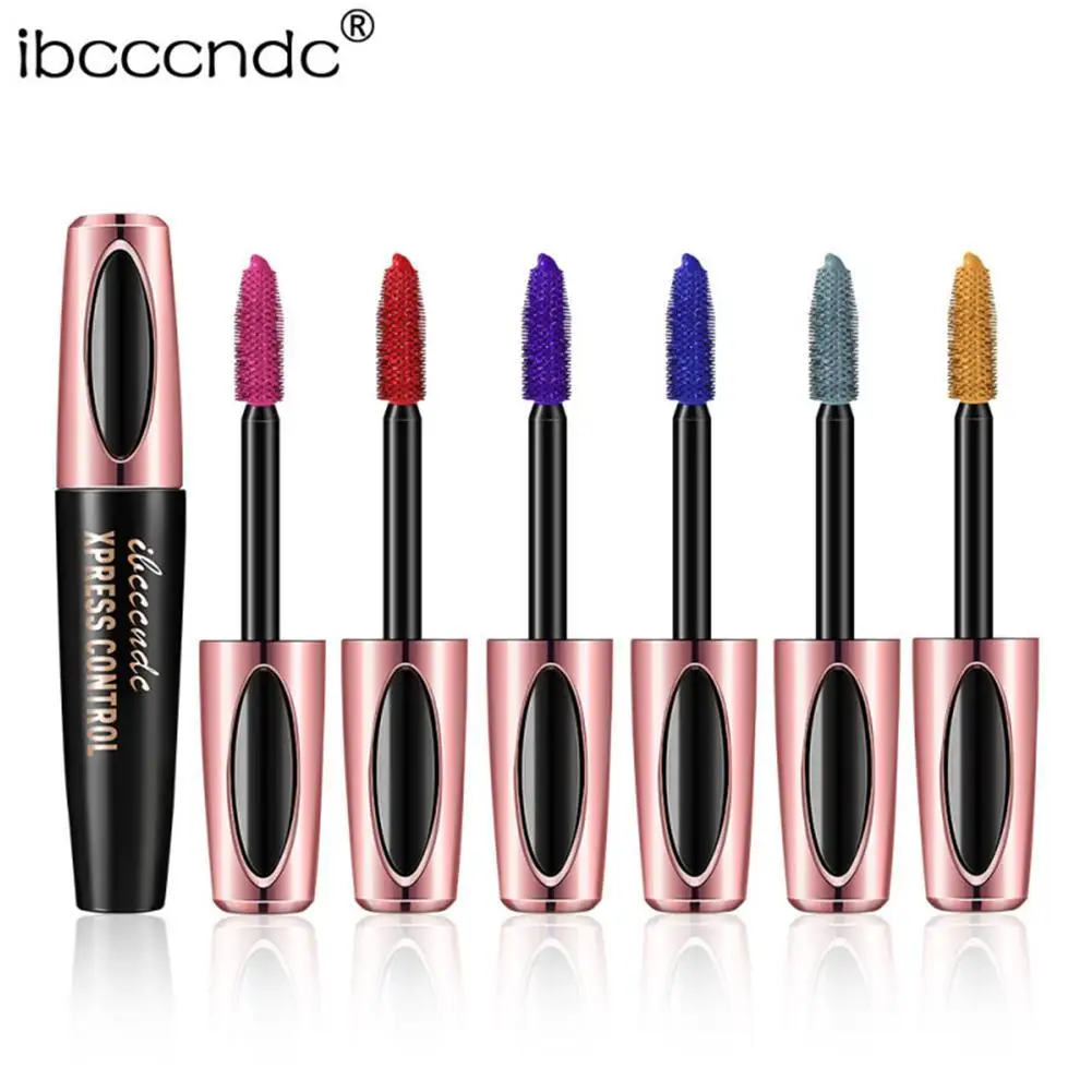 

1 Pc 4D Silk Fiber Eyelashes Lengthening Mascara Waterproof Lash Eyelashes Up Long Black Lasting Extension Make Mascara 3D Y8Z1