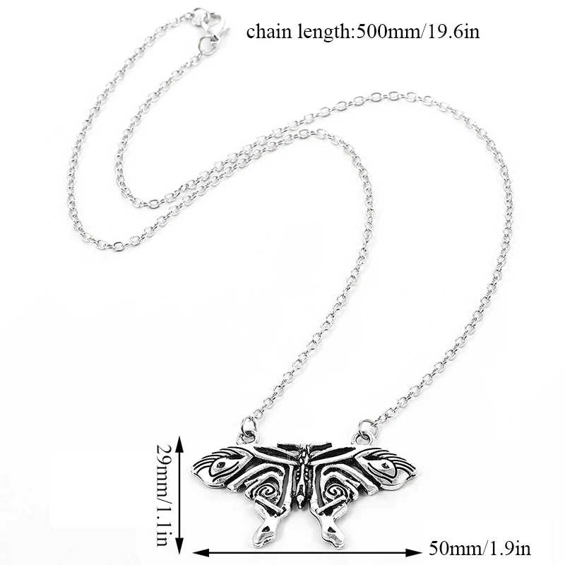 

Butterfly Necklace Insect Pendant Alloy Neck Ring Costume Unisex Necklace Trendy Female Fashion Jewelry Accessories For Women
