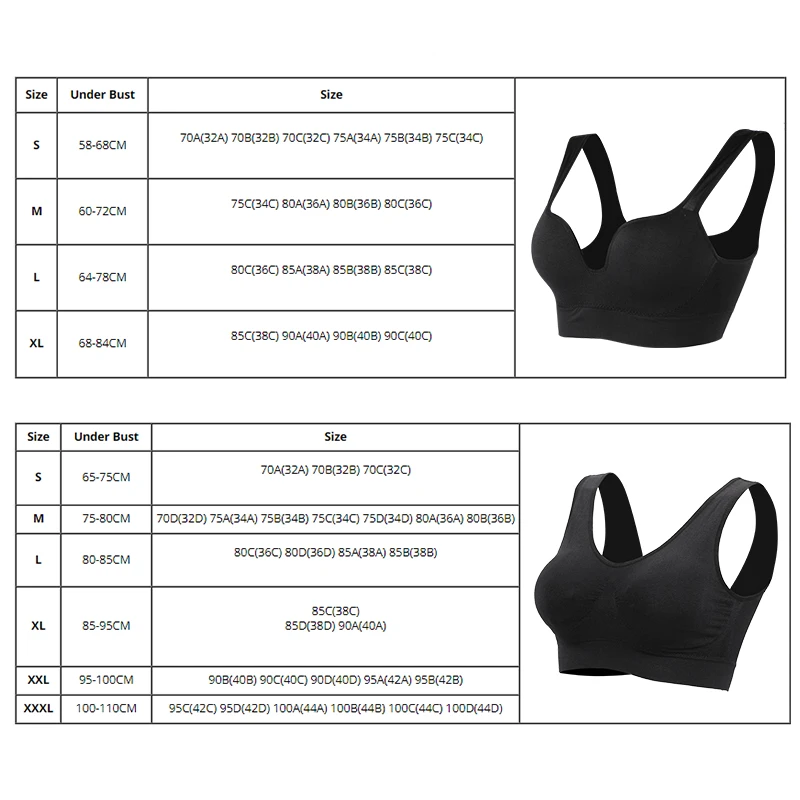 Sports Bra Women's Tube Crop Top Gym Bralette Active Sportswear Girls Without Frame Bones Underwear Invisible Yoga Unwired |