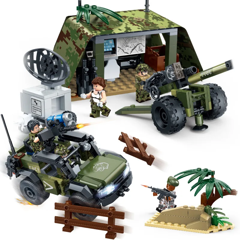 Блоки игрушки Совместимость Panzer армии блоки 2 ой мировой войны фигуры Swat модель