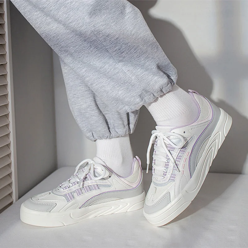 2021 Summer Women Sneakers Fashion Flat White Shoes Breathable Female Student Walking Jogging Skateboard Shoes Zapatillas Mujer