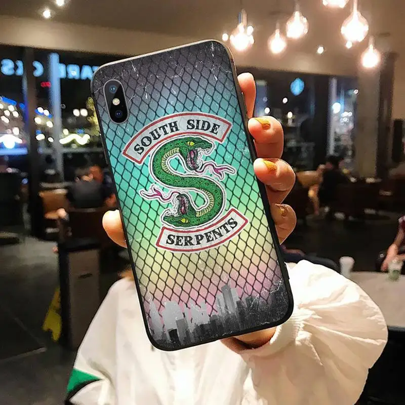 

riverdale TV series South Side Snake Phone Case for iPhone 11 12 mini pro XS MAX 8 7 6 6S Plus X 5S SE 2020 XR shell