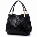 Женская кожаная сумка, кошелек из крокодиловой кожи, от известного дизайнера, 2019
